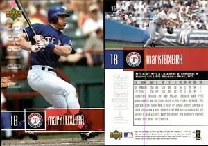 Mark Teixeira 2004 Upper Deck r-class #35 Card Rangers FREE SHIP *AutographDen* - Picture 1 of 1