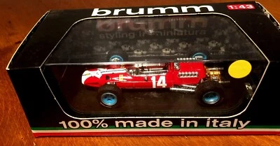 BRUMM FERRARI 512 N.A.R.T. RODRIGUEZ USA 1965 1/43. no MINICHAMPS AMR BBR - Immagine 1 di 2