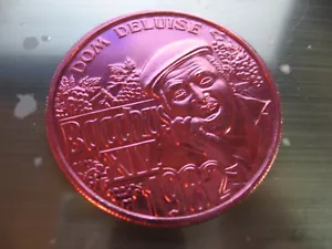 dom deluise actor 1982 Mardi Gras Doubloon new orleans bacchus - Picture 1 of 2