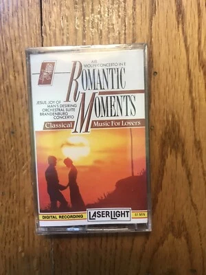 Classical Music Cassette Romantic Moments 3 - Bach (1992) Factory Sealed - Image 1 of 2