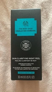 The Body Shop Himalayan Charcoal Skin Clarifying Night Peel 30ml NEW R.R.P £24 - Picture 1 of 1