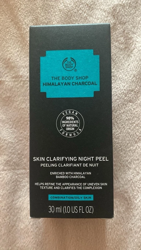 The Body Shop Himalayan Charcoal Skin Clarifying Night Peel 30ml NEW R.R.P £24 - Image 1 of 1