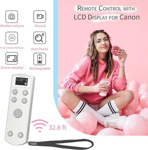 Bluetooth Wireless Remote Shutter Release for Canon R5II R6II M50 R10 250D V10 R - Picture 1 of 9