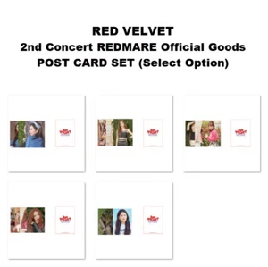 RED VELVET Official POSTCARD 2nd Concert RED MARE Goods MD Select IRENE SEULGI - Picture 1 of 8