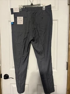 Perry Ellis Portfolio Luxury Performance Pants 34/29 Slim NEW Gray MSRP $85 - Picture 1 of 3