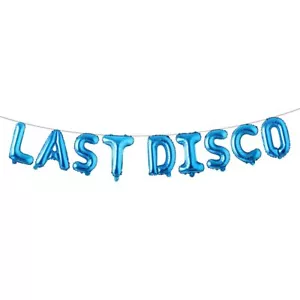 Multicolor Last Disco Balloons 16 Inch - Last Disco Bachelorette Party Decora... - Picture 1 of 3