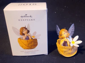 2018 Friendly Fairies May Flower Fairy Sello Sello Adorno de Guardabarros con Caja - Imagen 1 de 2