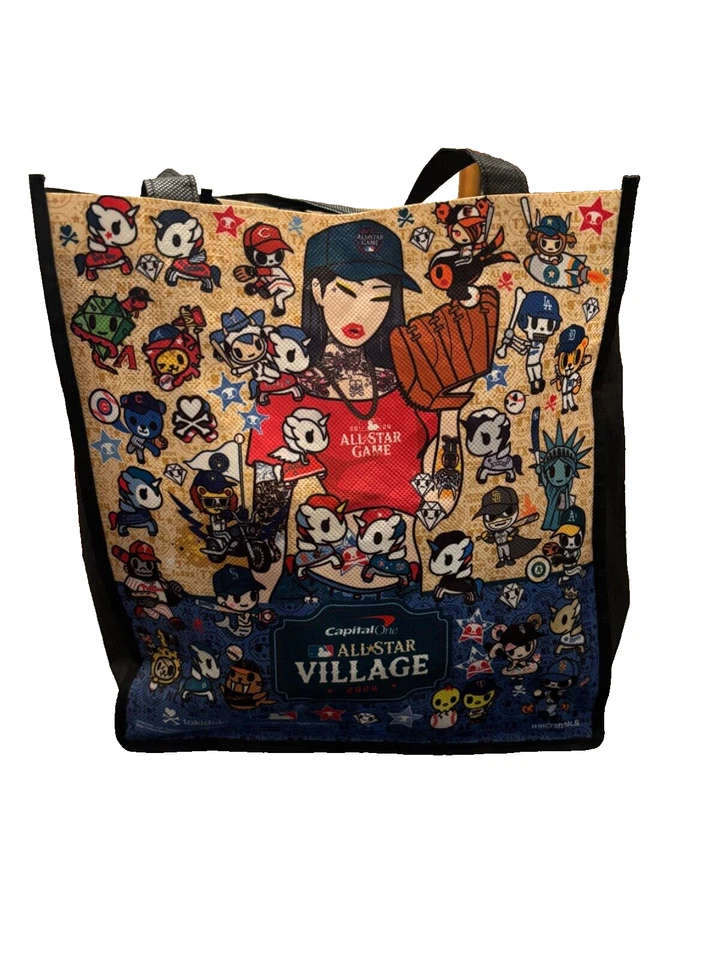 Tokidoki 2024 MLB All Star Game Tote Bag Capital One All Star Village SGA - Image 1 of 1