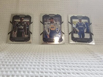 Lot Of 3 2023 Panini Prizm Racing Hendrick Motorsports Jimmie Johnson Alec... - Image 1 of 2