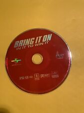 Bring It On: In It to Win It (DVD, 2007, Widescreen) Pre-owned Disc Only