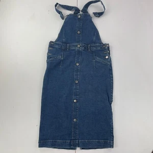 Salopette ROSSO ARINGA abito 14 blu denim salopette donna - Foto 1 di 11