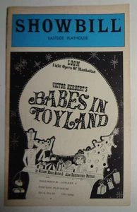 BABES IN TOYLAND - SHOWBILL - EASTSIDE PLAYHOUSE, NYC, 1981 - Bild 1 von 5
