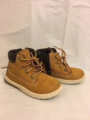 Botines Timberland para bebé niño, talla 8 zapatos Sky, botas de cuero Foto 1 de 4