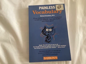 Barron's Painless Ser.: Schmerzloser Wortschatz von Michael Greenberg 2006 PB - Bild 1 von 2