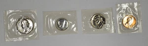 1956 US Mint Proof Coins 1C 5C 10C 25C in Mint Cellophane - Picture 1 of 3