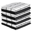 8 Piece Bar Kitchen Towels Set Soft Touch Absorbent Dish Cloth 30x30cm