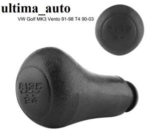 Pomo de cambio negro para Volkswagen VW Golf 3 Jetta Vento Transporter T4 - Imagen 1 de 4