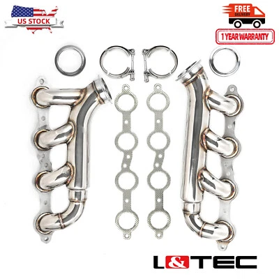 Cabezales turbo L&TEC F BODY LS1 LS2 LSX LS9 LQ9 para Pontiac Firebird GTO 5.7 6.0 Foto 1 de 4