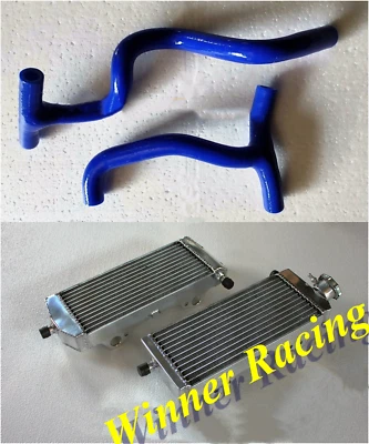 Radiadores de aluminio y manguera azul aptos para Sherco 250/300/450 SEF-R 4 TIEMPOS 2013-2023 Foto 1 de 4