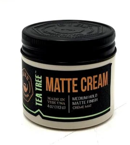 GIBS Tea Tree Matte Cream High Hold Matte Finish 4 oz - Picture 1 of 1