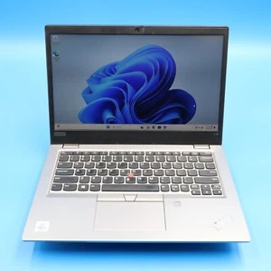 Lenovo Thinkpad L13 i5-10210U 16GB RAM 512GB SSD Laptop Silver - Picture 1 of 6