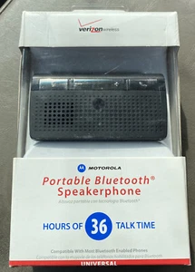 Haut-parleur portable sans fil Bluetooth Motorola MBT215HF Verizon - Complet - Photo 1/2