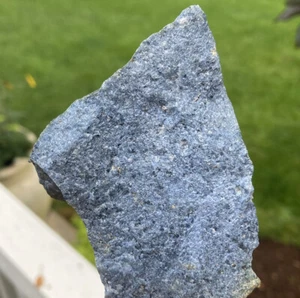 117g BLAUER DUMORTIERIT natürlicher roher Edelstein Heilkristall MAZOWE MOZAMBIK 3,77" - Bild 1 von 6