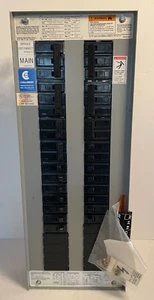 NOS Challenger PM1 Panelboard 100A 3-Phase 4 Wire 120V 42-Slot with Breakers + - Picture 1 of 17
