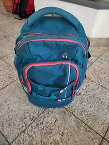 Schulrucksack Rucksack Von Satch Petrol Orange - Bild 1 von 5