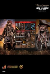 Hot Toys Fluch der Karibik Jack Sparrow Artisan Edition DX39AE 1/6 Disney - Bild 1 von 21