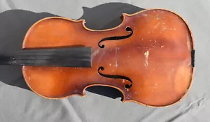 Antike feine 19. Deutsche Violine Modell Stradivari E.R. Pfretzschner 4/4 1966 - Bild 1 von 18