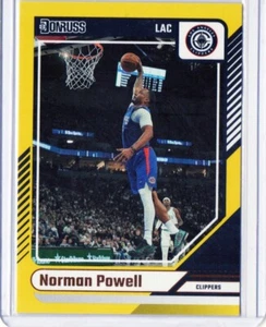 2024-25 Panini Donruss - Norman Powell #16 Yellow Flood - Picture 1 of 2