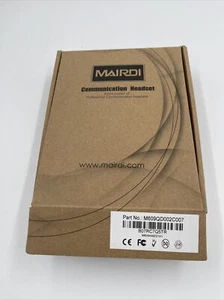 One Ear MAIRDI Telephone Professional Call center Headset Noise Canceling w/ mic - Picture 1 of 2