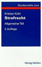 Strafrecht. Allgemeiner Teil von Kristian Kühl | Buch | Zustand gut