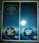 Vtg Franklin Mint advertising brochure Bicentennial Cameos in Crystal, Jefferson