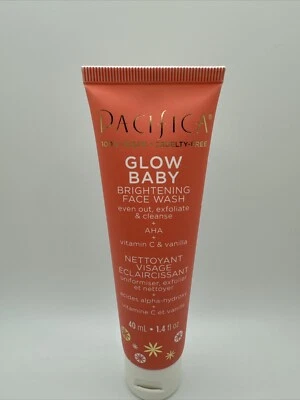 Pacifica Glow Baby Brightening Face Wash Vitamin C & Vanilla 1.4 Onz - Image 1 of 3