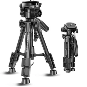 62cm Mini Trépied Trépied de Table tête tridimensionnelle Léger et Portable p... - Photo 1 sur 9