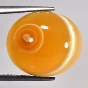 22.59ct (18.2X16.0) OVAL 100% Natural Yellow Calcite Cabochon Loose Gemstone - Picture 1 of 5