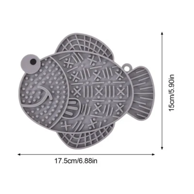 Silicone Lick Mat for Dogs & Cats | Slow Feeder Pad, Distraction Aid for Pets - Image 1 of 4