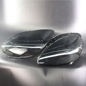 Pair For Corvette C6 2005-2013 Headlight Headlamp Smoked Lens Cover Black - Picture 1 of 4