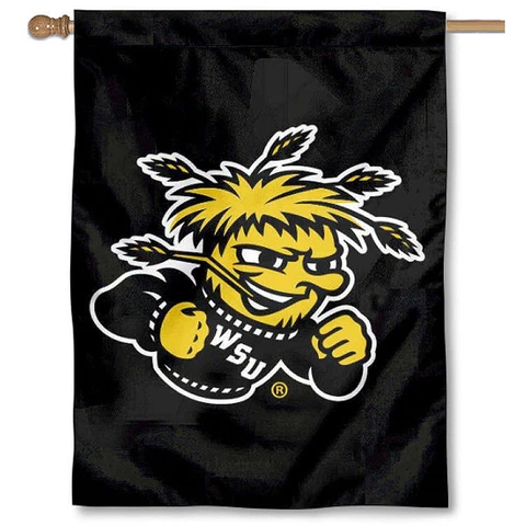 Wichita State WSU Shockers House and Banner Flag Cover