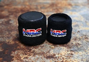 HRC H O N D A Brake Reservoir Sock Covers x 2 Fireblade, CBR1000 CBR600 - Picture 1 of 2