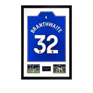 Jarrad Branthwaite Signed Everton Shirt Premium Frame #1 - Picture 1 of 3