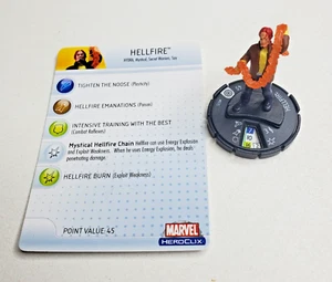 Marvel Heroclix Hellfire #035 Captain America set Rare with card - Picture 1 of 7