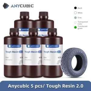 5-10KG ANYCUBIC Tough Resin 2.0 Flexible UV Harz LCD SLA 3D Drucker Resin 405nm - Bild 1 von 16