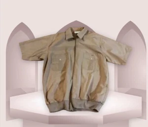 Simon Senen The Palace Roy Fine Menswear Jacket short sleeve zipper up size M - Picture 1 of 23