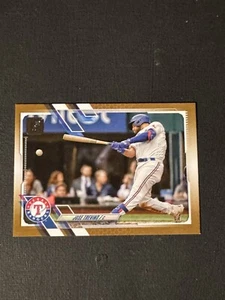 2021 Topps Update Jose Trevino Gold /2021 Texas Rangers 0072/2021 - Picture 1 of 2