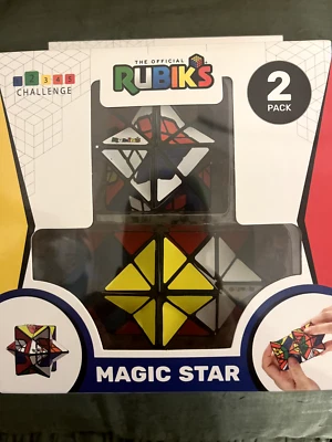 Rubik's Cube 2-Pack Magic Star Challenge 50 Years - Image 1 of 2