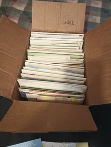 Mixed Lot Used Greeting Cards 7 pounds Mostly Birthday and Christmas 1980 to Now - Picture 1 of 5