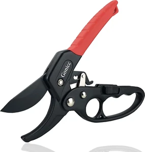 8" Professional Ratchet Anvil Pruning Shears (GPPS-1011), Ratcheting Mechanism, - Picture 1 of 12